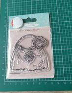 Clearstamp hondje in tas, Verzenden, Zo goed als nieuw, Clearstamp