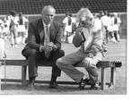 PERSFOTO LEO BEENHAKKER -MICHAEL VAN PRAAG AJAX, Verzenden, Zo goed als nieuw, Ajax, Spelerskaart