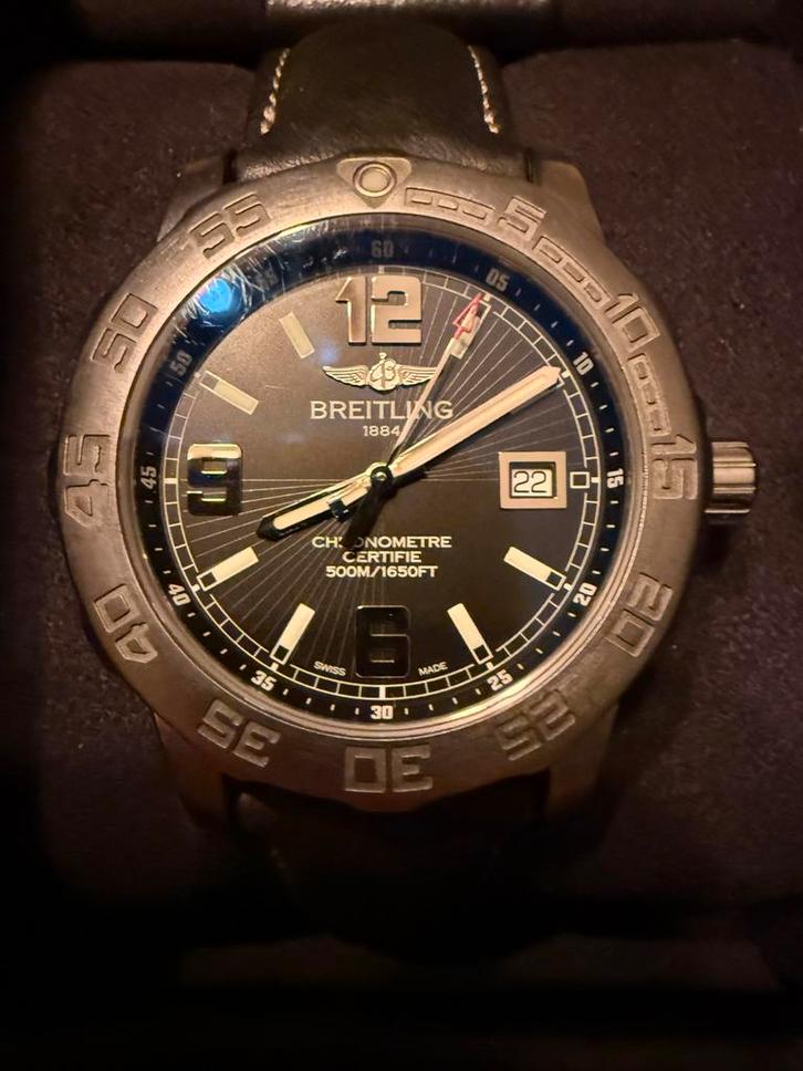 Breitling Colt 44, A7438710/BB50, Sieraden, Tassen en Uiterlijk, Horloges | Heren, Zo goed als nieuw, Breitling, Ophalen of Verzenden