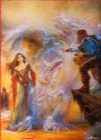 Luis Royo # Puzzle Fantasies - Spell en Lightning ea foto's, Ophalen of Verzenden, 500 t/m 1500 stukjes, Zo goed als nieuw, Legpuzzel