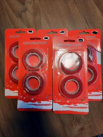 5 x rode raamplakband beschikbaar voor biedingen