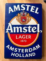 Amstel Bier bord 30 bij 20, Verzamelen, Biermerken, Ophalen of Verzenden