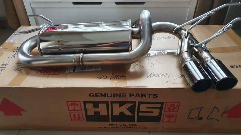 HKS LEGAMAX Premium einddemper - Mazda Mx-5 Mx5 ND 15+, Auto diversen, Tuning en Styling, Ophalen of Verzenden