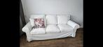 Witte Ektorp Bank 3zits, Huis en Inrichting, Ophalen, Driepersoons, 75 tot 100 cm, Zo goed als nieuw