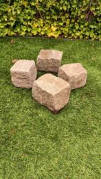 4 keer sierstenen tuinstenen ongeveer 20cm, Tuin en Terras, Ophalen, Zo goed als nieuw, Overige materialen