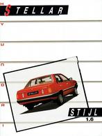 Folder Hyundai Stellar 1.6 (1986), Verzenden, Gelezen, Overige merken