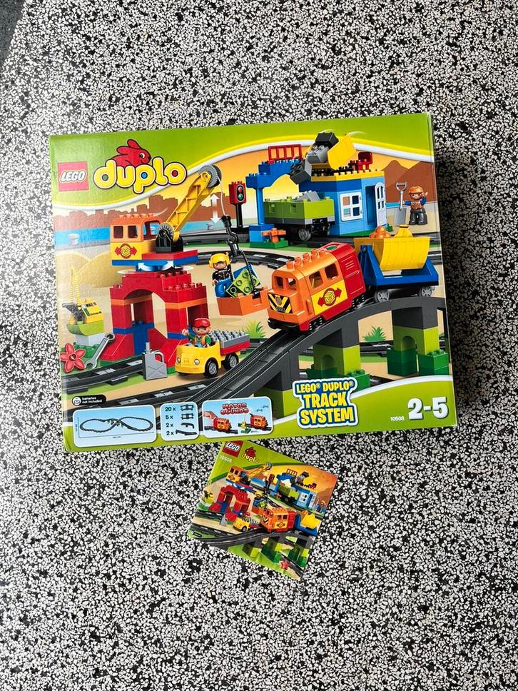 Duplo luxe trein 10508. Compleet, Kinderen en Baby's, Speelgoed | Duplo en Lego, Zo goed als nieuw, Duplo, Ophalen of Verzenden