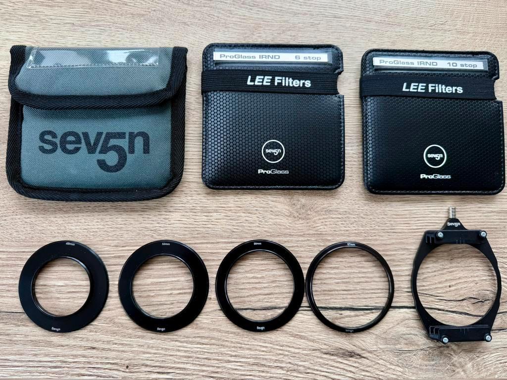 ≥ LEE Seven5 filterhouder met ND-filters/CPL-filter/ringen