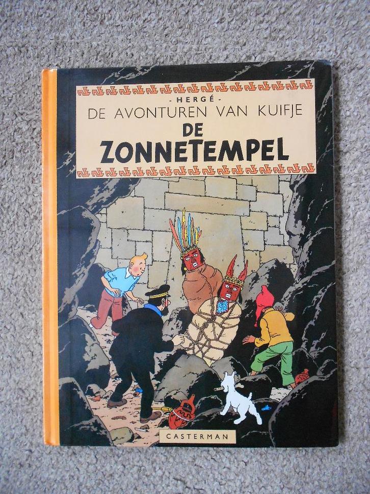 Kuifje - De Zonnetempel - hardcover facsimile 1e druk 2001, Boeken, Stripboeken, Nieuw, Eén stripboek, Ophalen of Verzenden