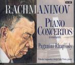 SERGEI RACHMANINOV - The Four Piano Concertos en Rhapsody on, Ophalen of Verzenden, Romantiek, Zo goed als nieuw, Orkest of Ballet