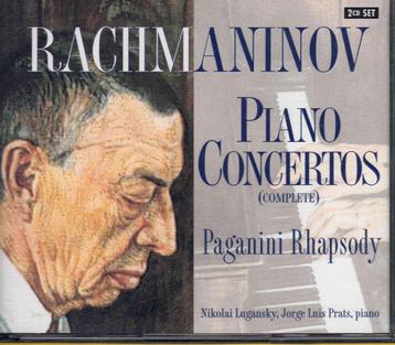 SERGEI RACHMANINOV - The Four Piano Concertos en Rhapsody on beschikbaar voor biedingen