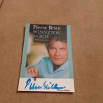 Fotokaart gesigneerd Pierre Brice Winnetou, Verzamelen, Ophalen of Verzenden, Foto of Kaart, Gesigneerd