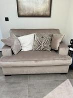 Sofa lounge bank 2 personen, Ophalen, 100 tot 125 cm, Minder dan 150 cm, Stof