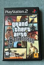 Grand theft auto San Andreas, PlayStation 2, 18+, 1 speler, Ophalen of Verzenden, Zo goed als nieuw, Vanaf 18 jaar
