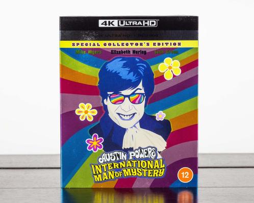 Austin Powers 4K UHD + Blu-Ray (UK Import), Cd's en Dvd's, Blu-ray, Nieuw in verpakking, Humor en Cabaret, Ophalen of Verzenden