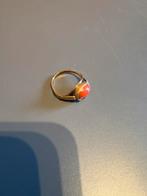 14 karaat gouden ring met rode cabochonsteen (2,18 g), ring, Sieraden, Tassen en Uiterlijk, Ringen, Verzenden, Goud, Dame