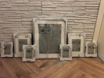 7 RVS Passe-Partout Fotolijsten - Nieuw! beschikbaar voor biedingen