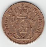 25-1297 Denemarken 2 krone 1939, Verzenden, Overige landen, Losse munt