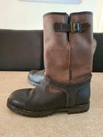 Bruine leren laarzen, Hoge laarzen, Bruin, Ophalen of Verzenden, Human Nature