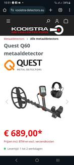 Quest 60 metaaldetector, Hobby en Vrije tijd, Metaaldetectors, Ophalen of Verzenden