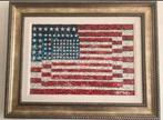 Three flags by Neil J. Farkas, Antiek en Kunst, Kunst | Litho's en Zeefdrukken, Ophalen of Verzenden