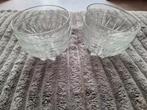 6 glazen dessert schaaltjes h, Onbekend, Ophalen of Verzenden, Losse verkoop, Onbekend