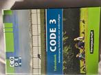 Code 3. Takenboek, oefenschrift en docentenhandleiding, Boeken, Ophalen of Verzenden, Alpha, Nieuw, Niet van toepassing