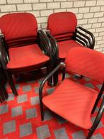 set van 10 kantoorstoelen, Huis en Inrichting, Stoelen, Ophalen, Gebruikt, Metaal, Vijf, Zes of meer stoelen