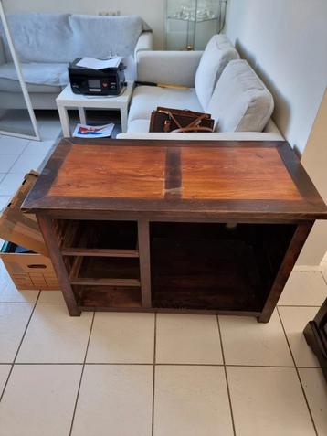 Zware koloniale kleur stijl tv kast plus 3 laden  beschikbaar voor biedingen