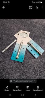 Drie nieuwe pijpsleutels, maat 8 x 9., Doe-het-zelf en Verbouw, Gereedschap | Handgereedschap, Ophalen of Verzenden, Nieuw