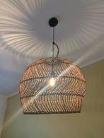 Lucide Moloko Rotan XL Hanglamp Ø65cm, Ophalen, Overige materialen, 50 tot 75 cm, Bohemian, modern
