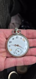 Antiek zilveren Triumph Zakhorloge, Antiek en Kunst, Ophalen of Verzenden