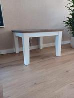 Mooie bijzettafel, Gebruikt, Vierkant, 55 tot 75 cm, Hout