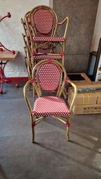 20 Terras stoelen horeca restaurant, merk: satelliet, Tuin en Terras, Ophalen, Gebruikt, Kunststof