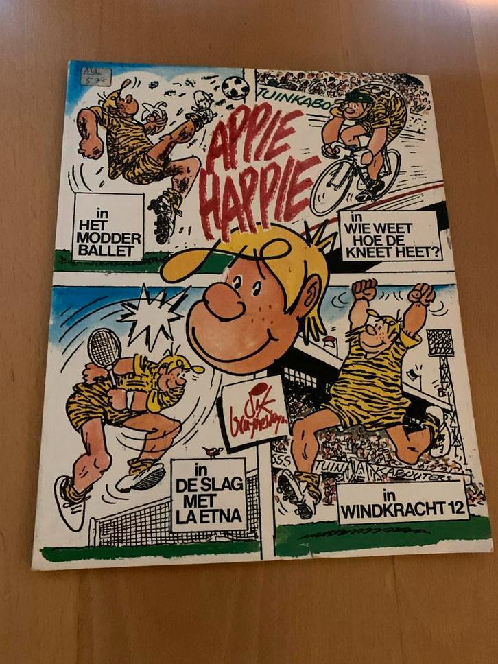 Appie Happie - Tuinkabouter stripboek, Boeken, Stripboeken, Gelezen, Eén stripboek, Ophalen of Verzenden