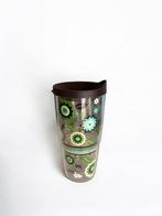 Tervis Fiesta retro thermobeker met bloemenprint (vintage), Ophalen of Verzenden