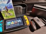Nintendo Switch (v1) + 6 topgames – goede staat, Ophalen, Met games, Met 2 controllers, Zo goed als nieuw
