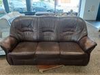 3 zits lederen bankstel, Huis en Inrichting, Ophalen, Driepersoons, Zo goed als nieuw, 200 tot 250 cm