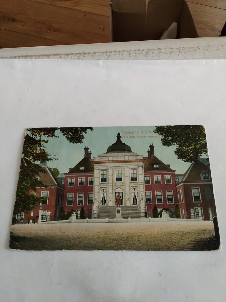 HAAGSCHE. BOSCH.  - HUIS TEN BOSCH. 1912, Verzamelen, Ophalen of Verzenden, Voor 1920, Utrecht