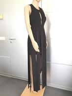 B1411 CAMEO: zwart lange jurk feestjurk feest Maat XS=34, Kleding | Dames, Jurken, Zwart, Ophalen of Verzenden, Zo goed als nieuw