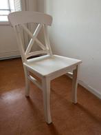 Houten stoel, Ophalen, Gebruikt, Wit, Eén