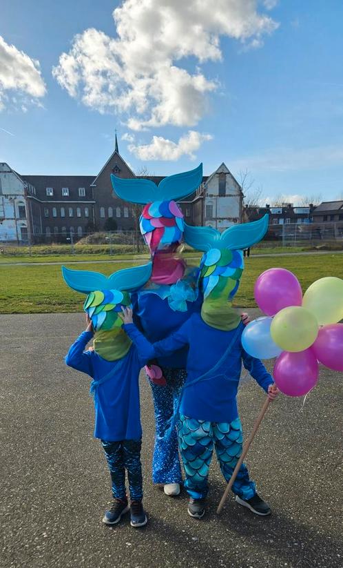 Vissenkostuums of zeemeermin handgemaakte foamhoeden, Kleding | Dames, Carnavalskleding en Feestkleding, Zo goed als nieuw, Kleding