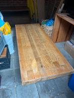 Eikenhouten Salontafel - Robuust & Stijlvol, Ophalen, Gebruikt, 100 tot 150 cm, Eikenhout