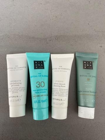 NIEUW Rituals probeer setje hand mask spf30 cleansing foam beschikbaar voor biedingen