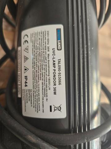 Waterland UVC-Lamp Pondor 36W Vijverlamp beschikbaar voor biedingen