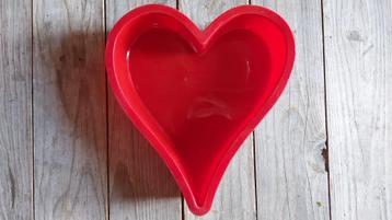 Siliconen bakvorm taartvorm in model van een hart zgan beschikbaar voor biedingen