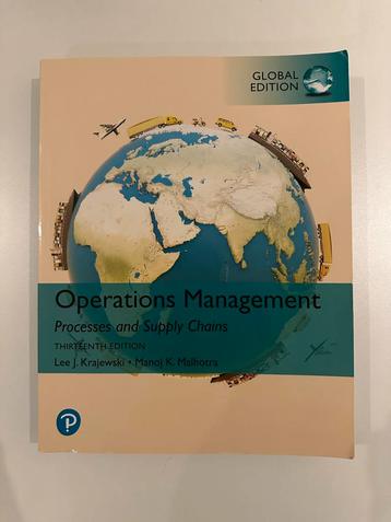 Operations Management - Lee J. Krajewski beschikbaar voor biedingen