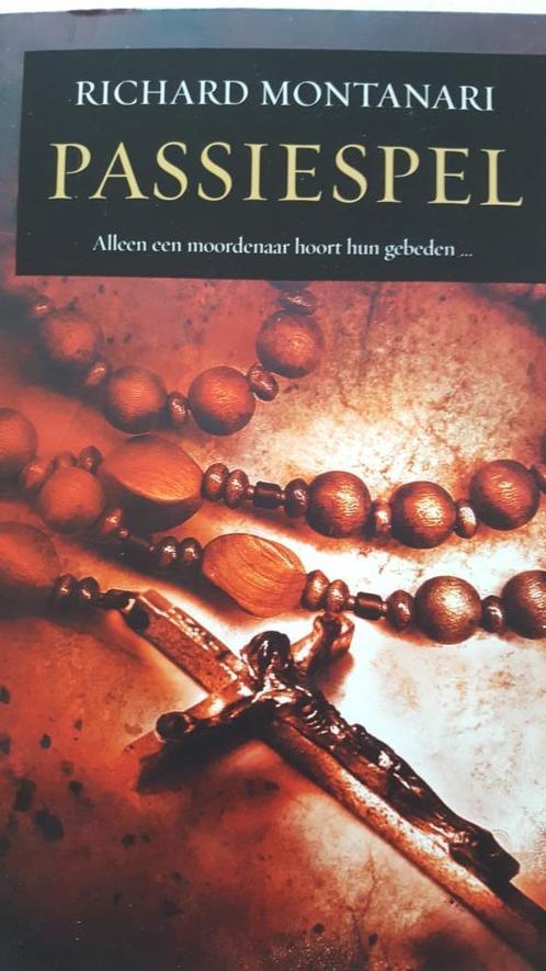 Passiespel. Richard Montanari, Boeken, Thrillers, Zo goed als nieuw, Amerika, Ophalen of Verzenden
