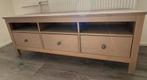 Eiken TV-Meubel met Lades, Gebruikt, 100 tot 150 cm, Eikenhout, Ophalen of Verzenden