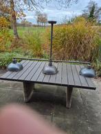 Vintage verzilverdeTafellamp - Dimbaar LED, Huis en Inrichting, Ophalen of Verzenden, Zo goed als nieuw, 75 cm of meer